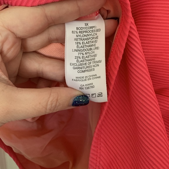 Hot Pink Pennington’s One Piece Swimsuit - Picture 4 of 4